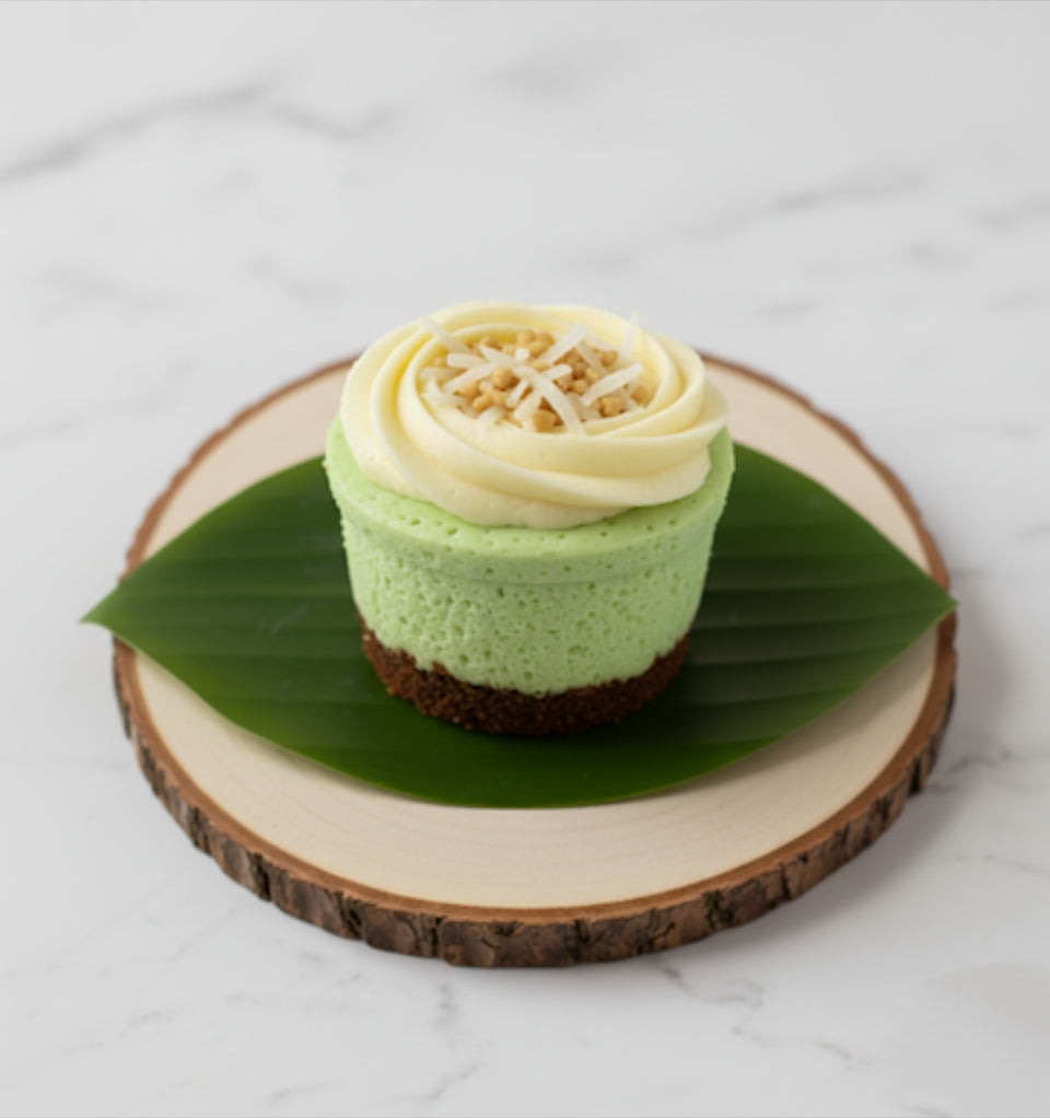 Buko Pandan Cheesecake Mini