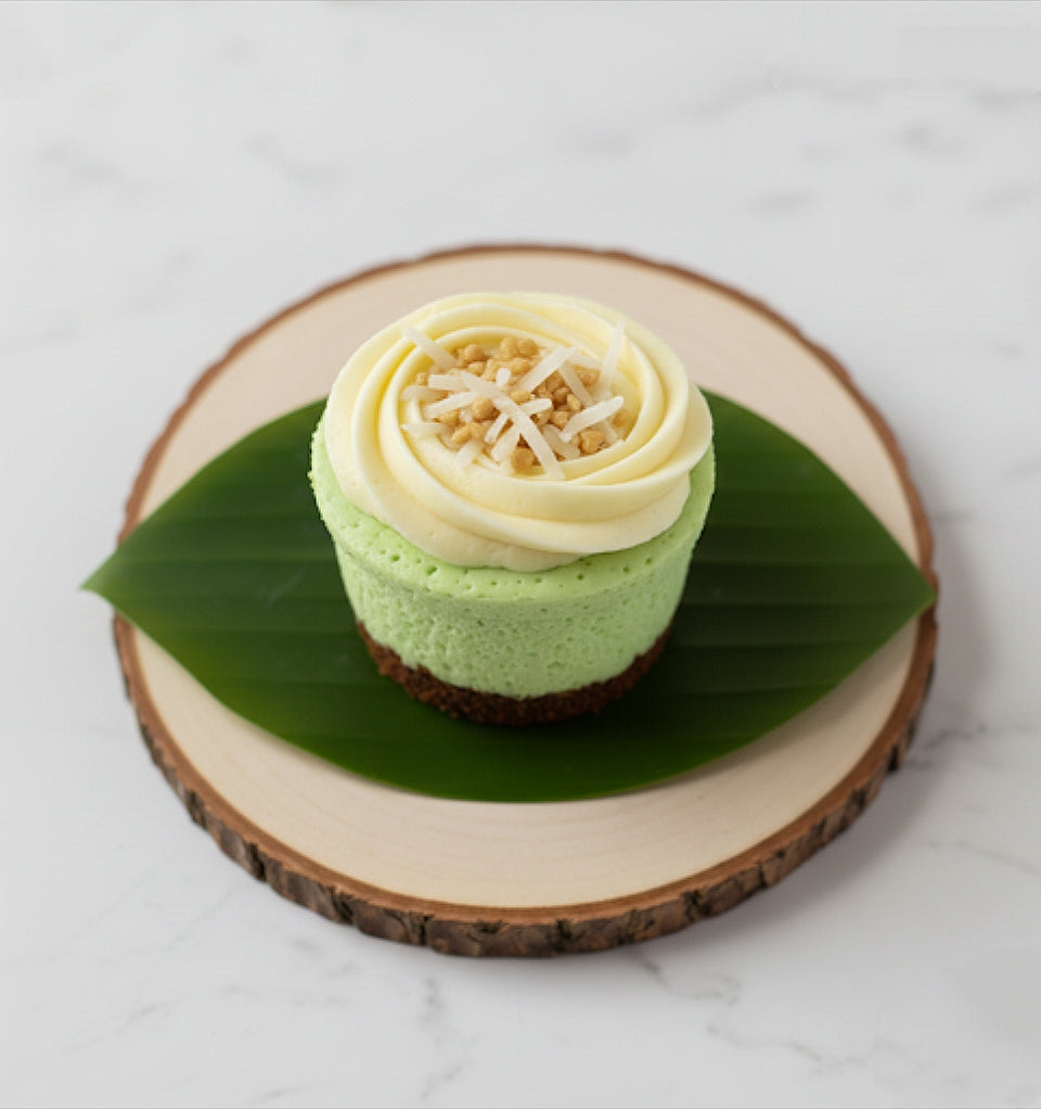 Buko Pandan Cheesecake Mini
