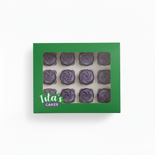 Ube Overload Cupcake