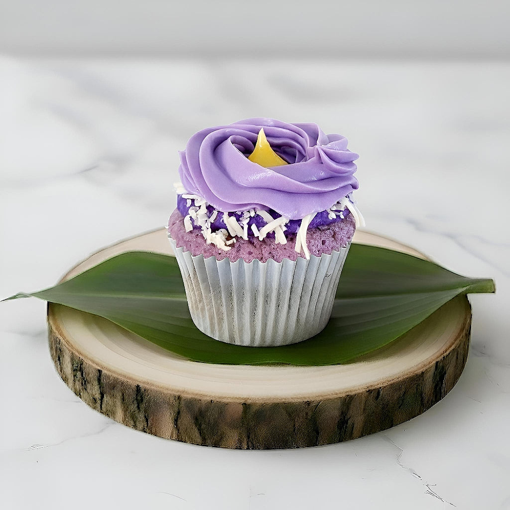 Ube Yema Cupcake