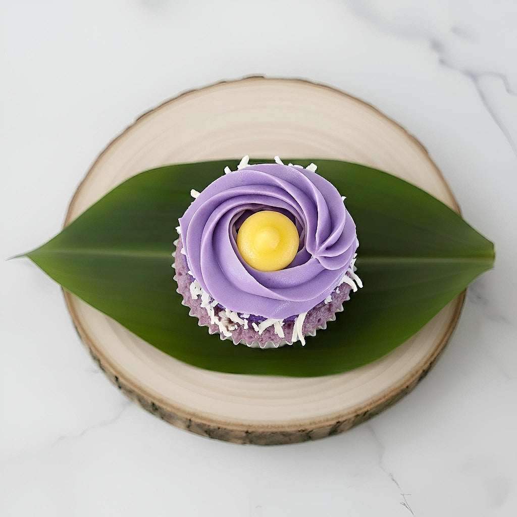 Ube Yema Cupcake
